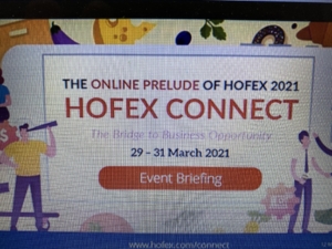 HOFEX  (Hong Kong Food Expo) Connect   3月29日30日31日
