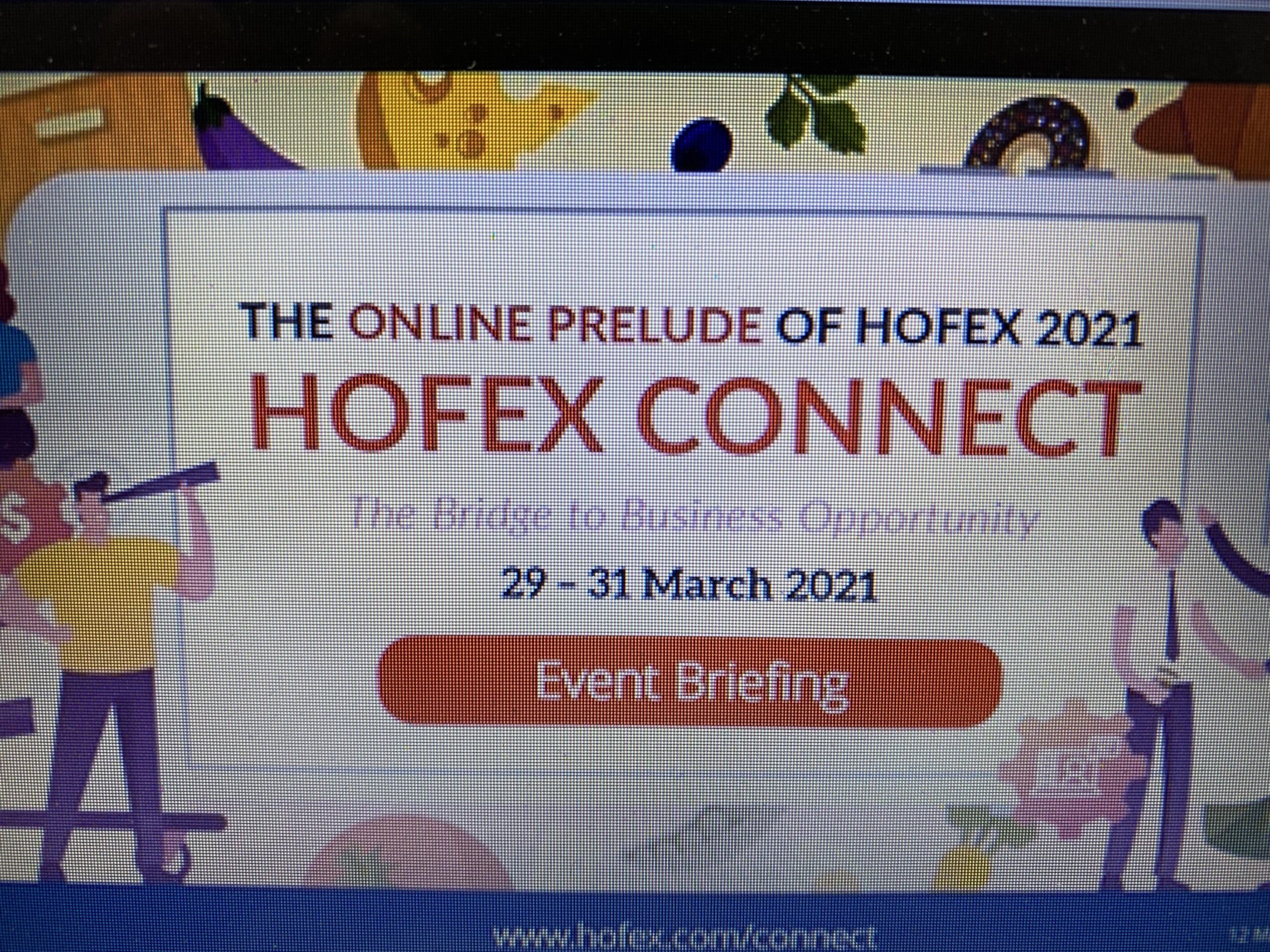 HOFEX (Hong Kong Food Expo) Connect 3月29日30日31日